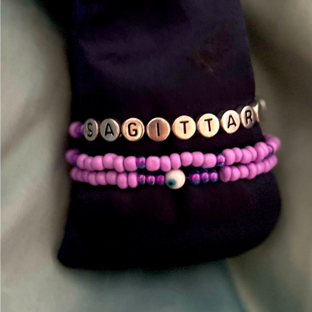 Sagittarius - Zodiac 3 Bracelet Stack